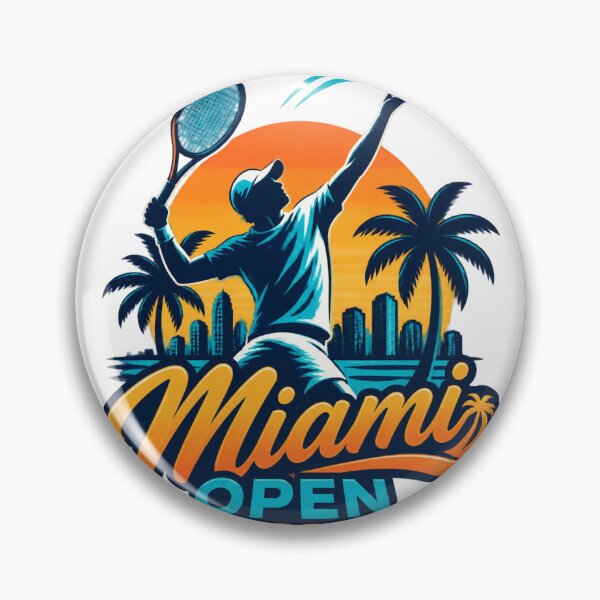 Item preview, Miami Open Tennis Design for Passionate Tennis Lovers designed and sold by Maxim Burner.