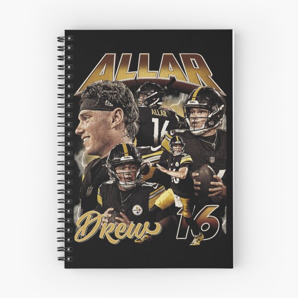 Item preview, Black Gold Quarterback Number 16 Vintage Collage designed and sold by ToonEra.
