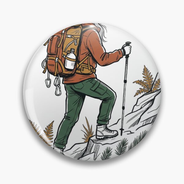 Item preview, to wear hiking — Expressive line art Artwork designed and sold by DigitalGraphic1.