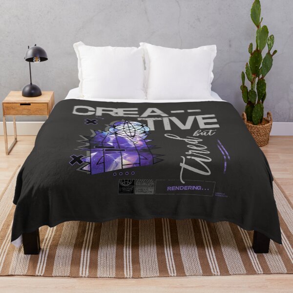 Item preview, Creative But Tired – Rendering Streetwear designed and sold by GraphicComet.