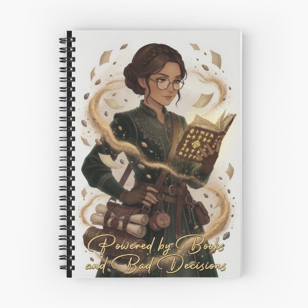 Item preview, Powered by Books and Bad Decisions designed and sold by · GAMING SOUL ·.