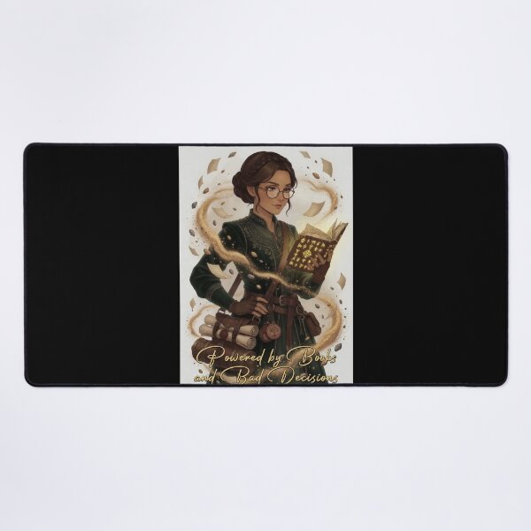 Item preview, Powered by Books and Bad Decisions designed and sold by · GAMING SOUL ·.