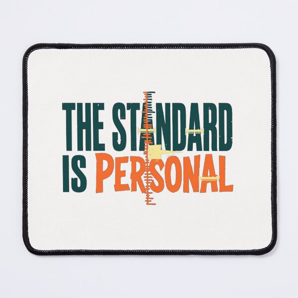 Item preview, The Standard Is Personal – Fitness Mindset Quote, Athletic Discipline, Personal Best Motivation, Gym Lifestyle, Self Improvement, Training Goals, Performance Mindset, Athlete Gift designed and sold by Typologystudios.