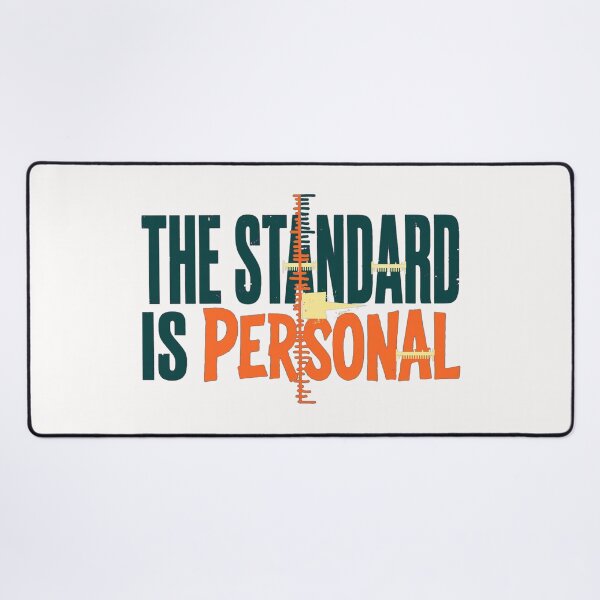 Item preview, The Standard Is Personal – Fitness Mindset Quote, Athletic Discipline, Personal Best Motivation, Gym Lifestyle, Self Improvement, Training Goals, Performance Mindset, Athlete Gift designed and sold by Typologystudios.