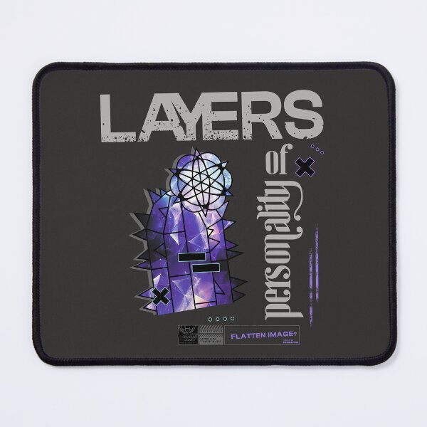 Item preview, Layers of Personality – Graphic Designer Humor designed and sold by GraphicComet.
