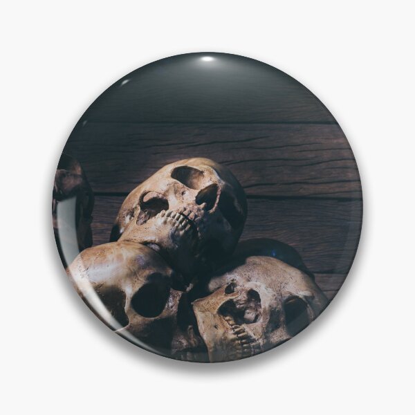 Item preview, Pile of Human Skulls Vintage Horror Still Life designed and sold by INSIDE-dsgn.
