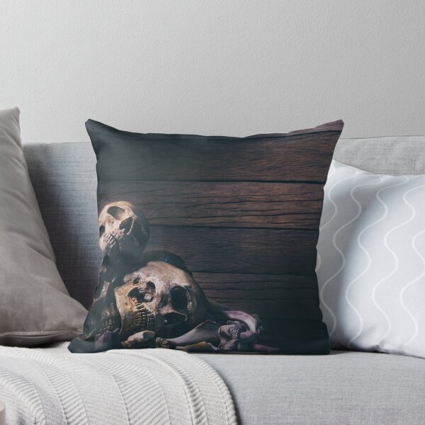 Item preview, Pile of Human Skulls Vintage Horror Still Life designed and sold by INSIDE-dsgn.