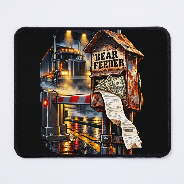 Item preview, Toll Station Trucker & Bear Feeder designed and sold by NomadForge.