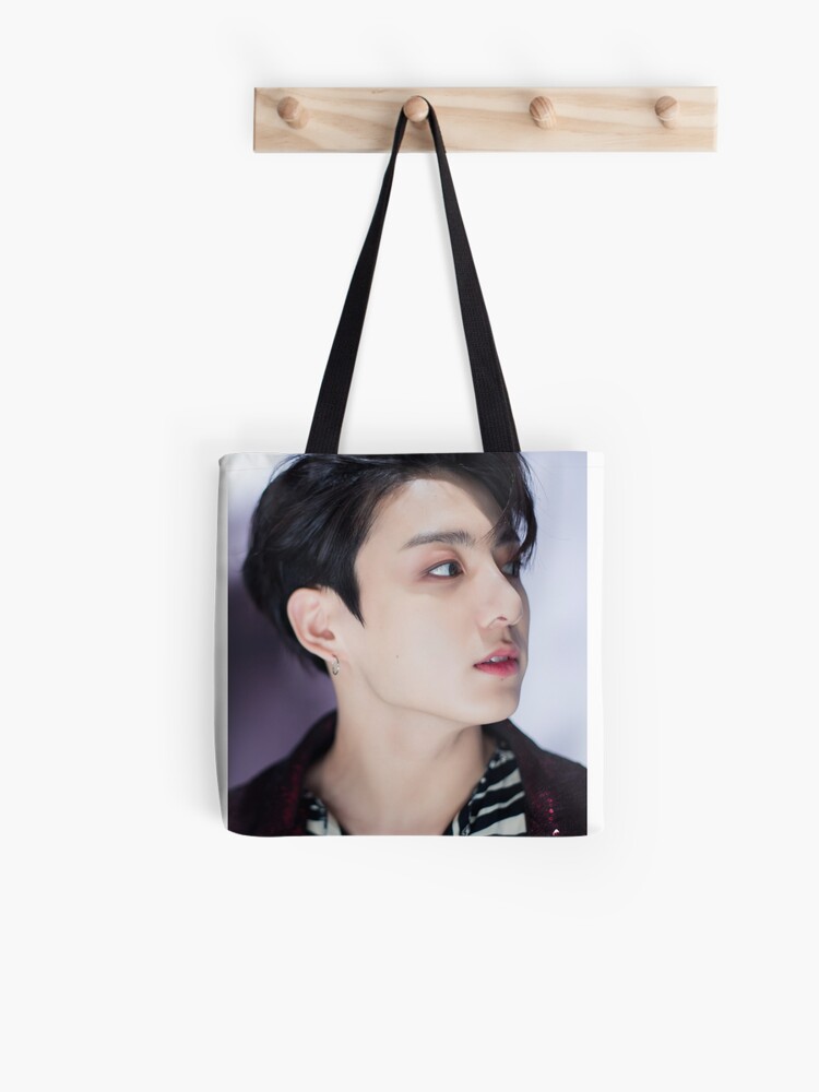 BTS JUNGKOOK FAKE LOVE Drawstring Bag for Sale by kikimini