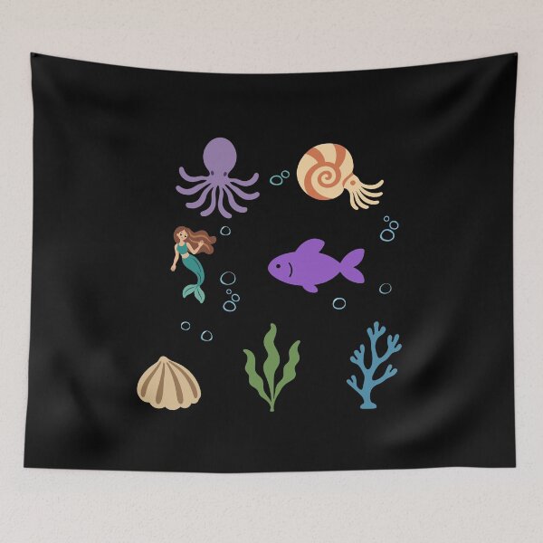 Item preview, Octopus Underwater Children Nautilus Mermaid designed and sold by Sir-Freaky.