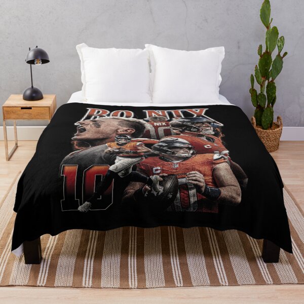 Item preview, Orange Navy Quarterback Number 10 Sports Collage designed and sold by ToonEra.