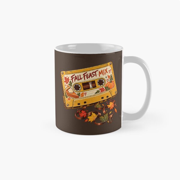 Item preview, Fall Feast Mixtape Retro Cassette Thanksgiving Vintage Autumn Playlist Design designed and sold by MagicMakerPh.