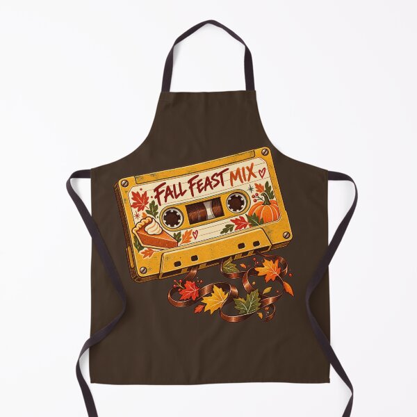 Item preview, Fall Feast Mixtape Retro Cassette Thanksgiving Vintage Autumn Playlist Design designed and sold by MagicMakerPh.