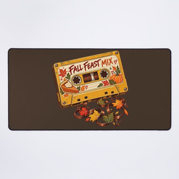 Item preview, Fall Feast Mixtape Retro Cassette Thanksgiving Vintage Autumn Playlist Design designed and sold by MagicMakerPh.