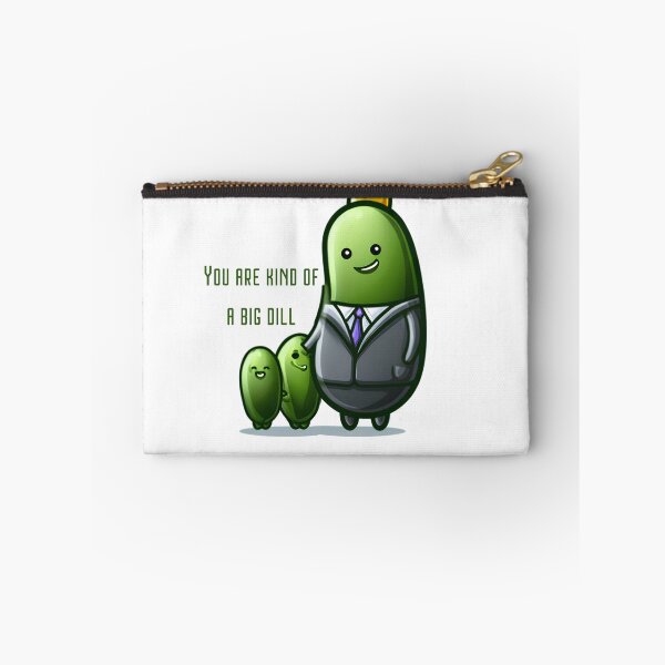Item preview, Cute Big Dill Pickle Pun Kawaii Vector designed and sold by Oddlycuteart .