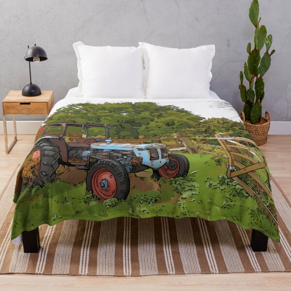 Item preview, Vintage Farm Tractor designed and sold by tomorrowsart.