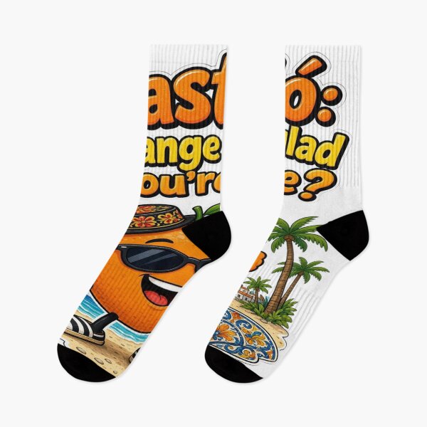 Item preview, Castelló Orange You Glad You're Here Spanish Tile Surfer T-Shirt designed and sold by Sushikidsntoddlers.