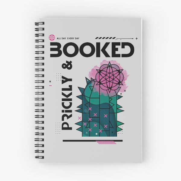 Item preview, Booked and Prickly Cactus Introvert Humor designed and sold by GraphicComet.