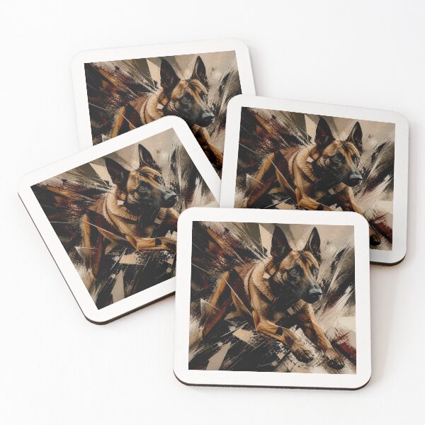 Item preview, A Contemporary Canine Study Belgium Malinois designed and sold by Helios Be. Lavsh.