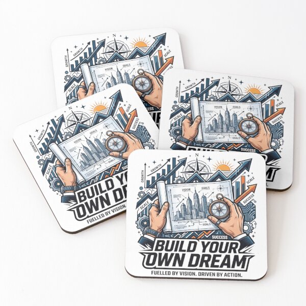 Item preview, Build Your Own Dream Entrepreneur Motivational Business T-Shirt designed and sold by PixelStyle Studio.