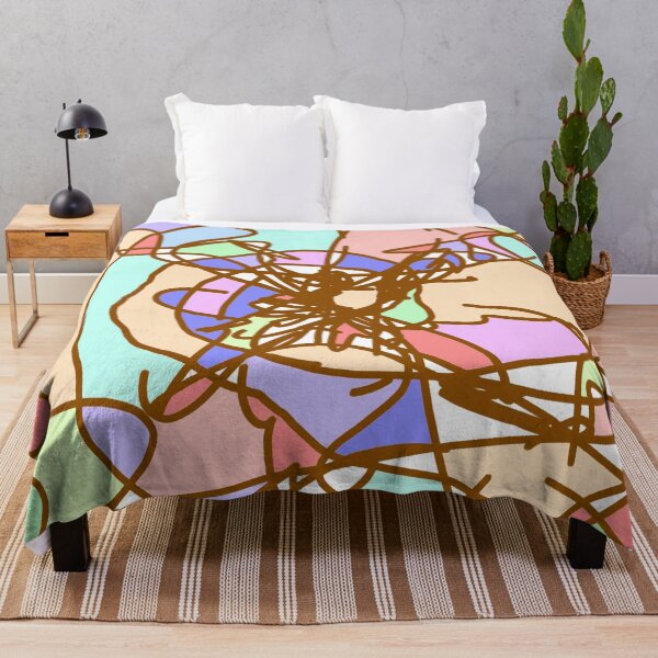 Item preview, Abstraction In Pastel And Brown Lines designed and sold by ThaCriações.