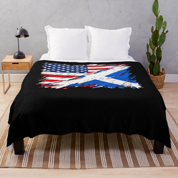 Item preview, Scottish American Heritage USA Scotland Flag Design designed and sold by stmpdwrld.