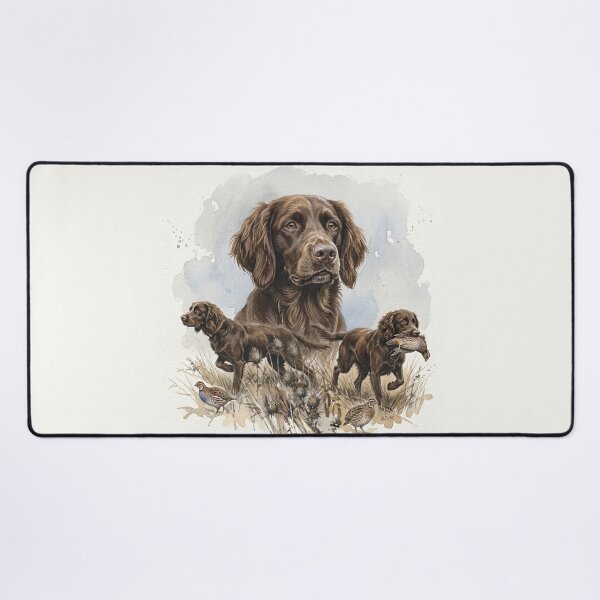 Item preview, Deutsch Langhaar Hunting Dog – Watercolor Sporting Dog Art designed and sold by TammyHunterArt.