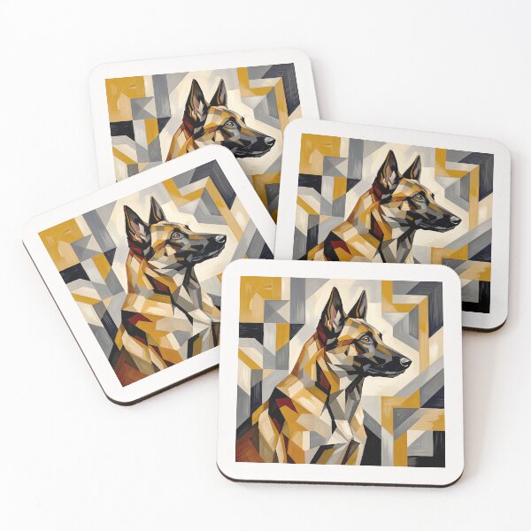 Item preview, A Contemporary Canine Study Belgium Malinois #2 designed and sold by Helios Be. Lavsh.