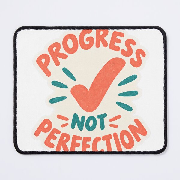 Item preview, Progress Not Perfection – Recovery Gift designed and sold by TodayIWokeUp.