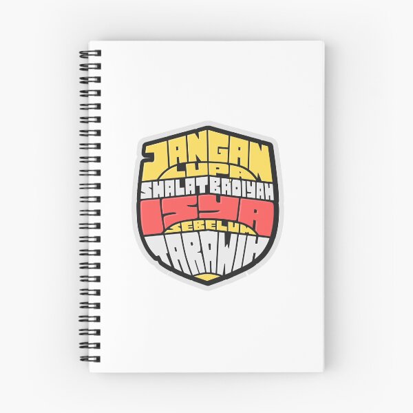 Item preview, Islamic Reminder Typography Badge: "Jangan Lupa Shalat Ba'diyah Isya Sebelum Tarawih" Vector Sticker Design designed and sold by Wahrurrozi.