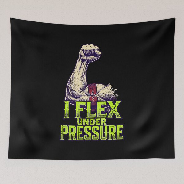 Item preview, I Flex Under Pressure – Bodybuilder Attitude Quote, Gym Confidence, Muscle Flexing Humor, Iron Mindset, Strength Athlete Lifestyle, Fitness Personality, Bold Lifter Gift designed and sold by Typologystudios.