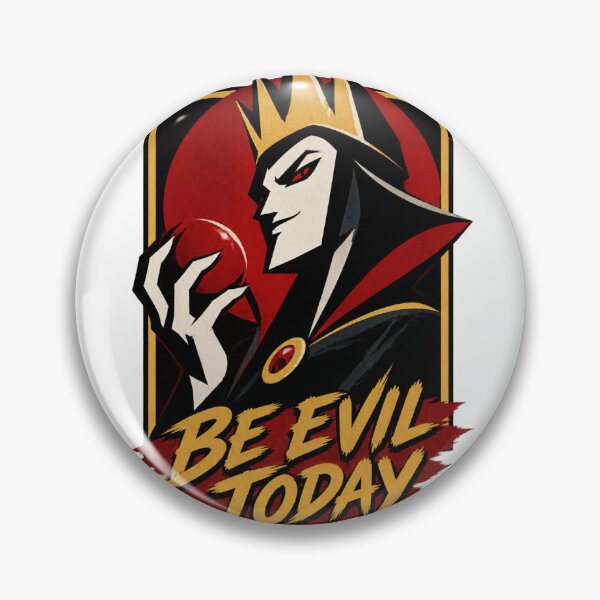 Item preview, Be Evil Today Motivational Quote Graphic Design designed and sold by Lucky Bubble Smile Shop.