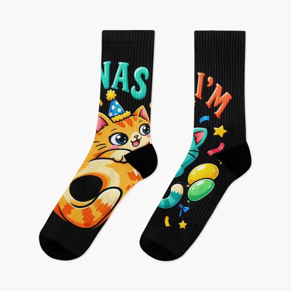 Item preview, I Was 6 Now I'm 7 Funny 67 Meme Cat Mama Birthday designed and sold by ArtDesignTp.