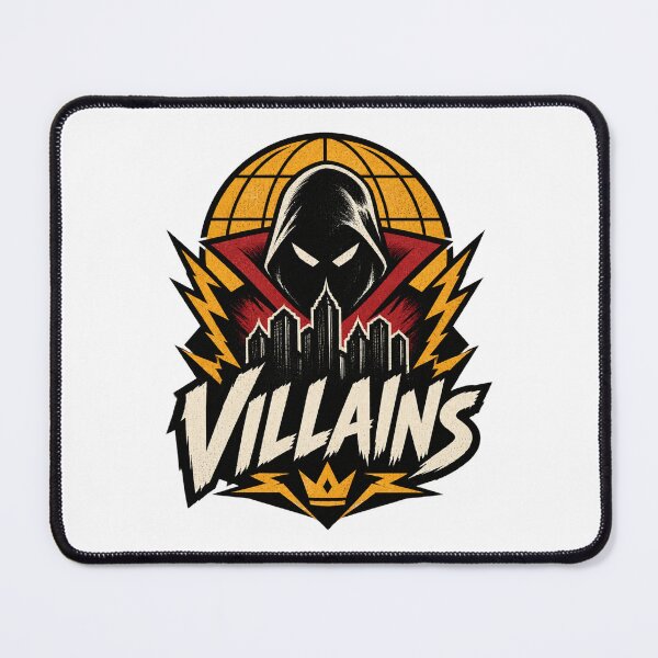 Item preview, Villain Con Graphic Design for Fans of Villains and Comic Conventions designed and sold by Lucky Bubble Smile Shop.