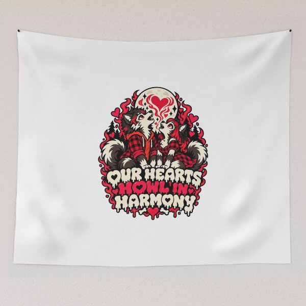 Item preview, Our hearts Howl in Harmony designed and sold by JamesSpring.