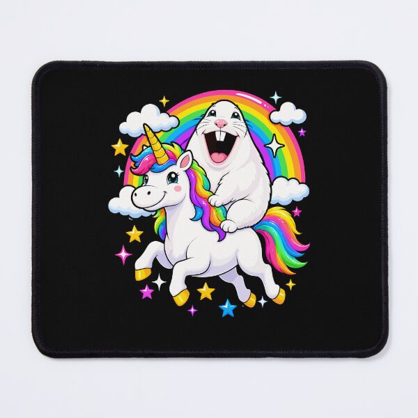 Item preview, Rainbow Unicorn and Bunny Cute Fantasy Design designed and sold by stmpdwrld.