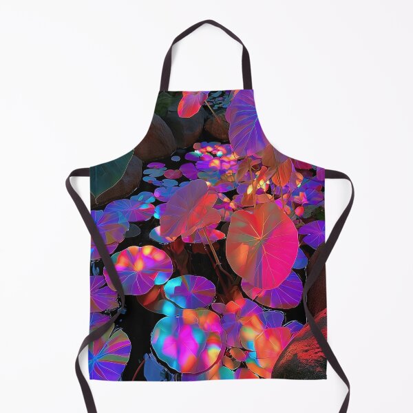 Item preview, Vibrant Neon Botanical Dreamscape Wall Art designed and sold by colorful-white.