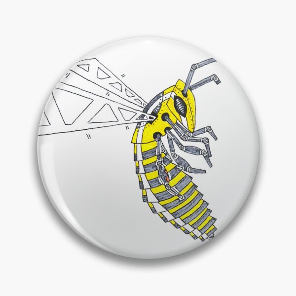 Item preview, Robotic Bee/Yellow Jacket designed and sold by Bountiful Creatures.