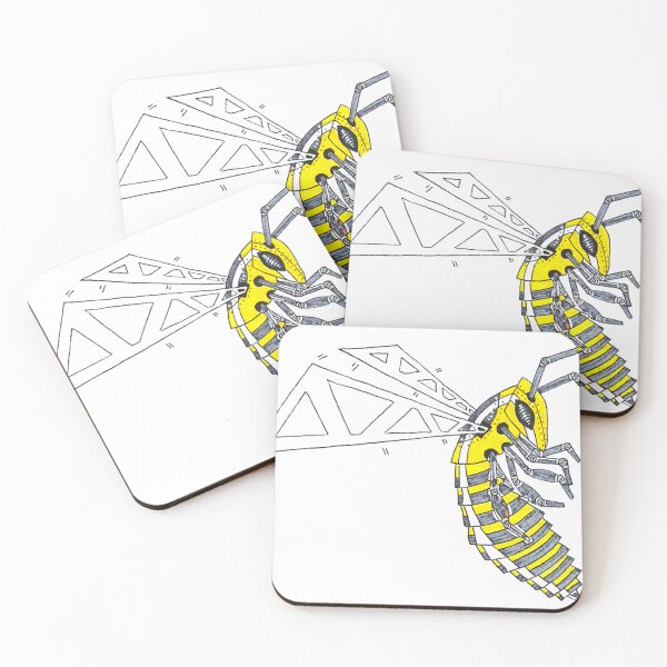Item preview, Robotic Bee/Yellow Jacket designed and sold by Bountiful Creatures.