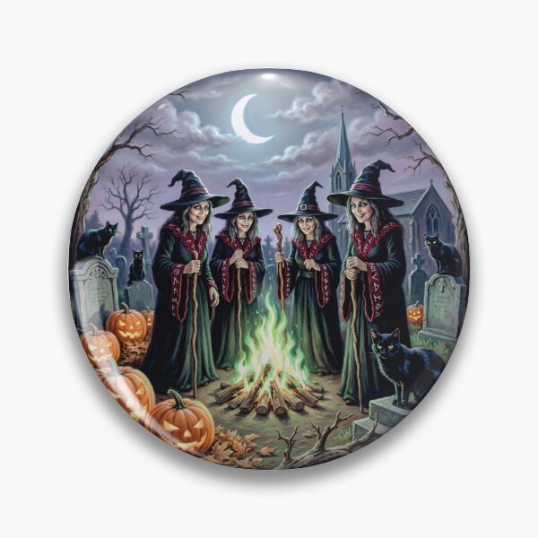 Item preview, Halloween Witches Coven designed and sold by casamomo.