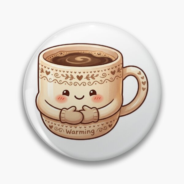 Item preview, Cute Coffee Cup Giving Warm Hug | Caffeine Humor | Gift for Coffee Addicts designed and sold by YNAMREG.
