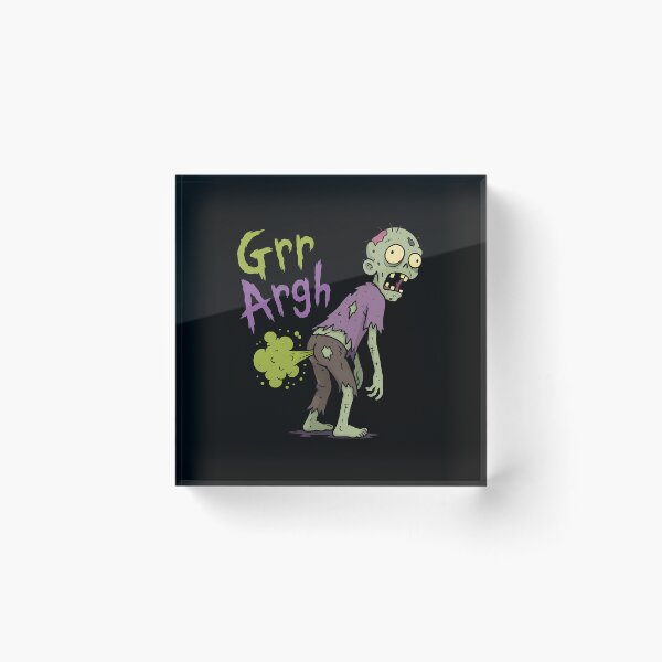 Item preview, Grr Argh Funny Farting Zombie Halloween Gift designed and sold by Say It With Ink.