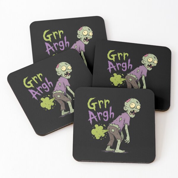 Item preview, Grr Argh Funny Farting Zombie Halloween Gift designed and sold by Say It With Ink.