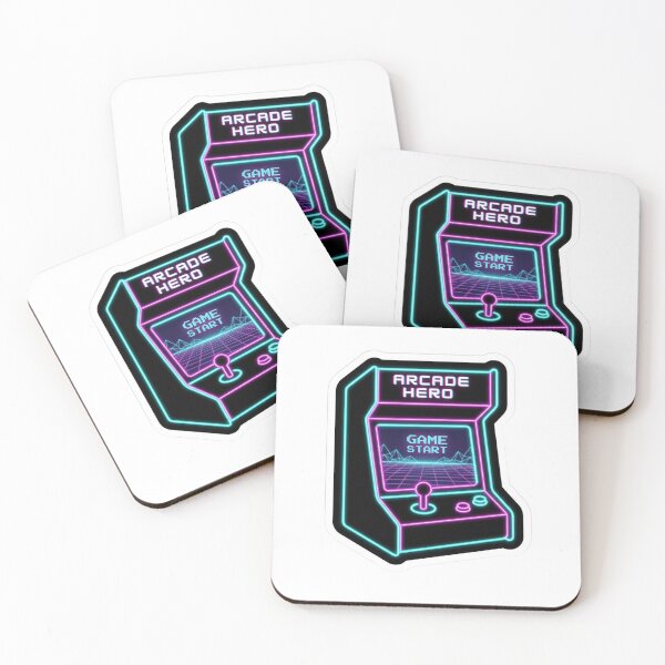 Item preview, Game Over Retro Arcade - Y2K Vaporwave Synthwave Gamer Sticker designed and sold by ravyin.