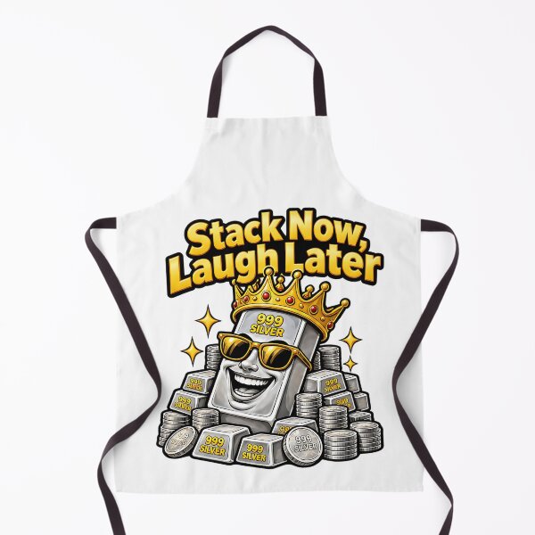 Item preview, Stack Now Laugh Later Silver Stacker Investing Humor designed and sold by ArtDesignTp.