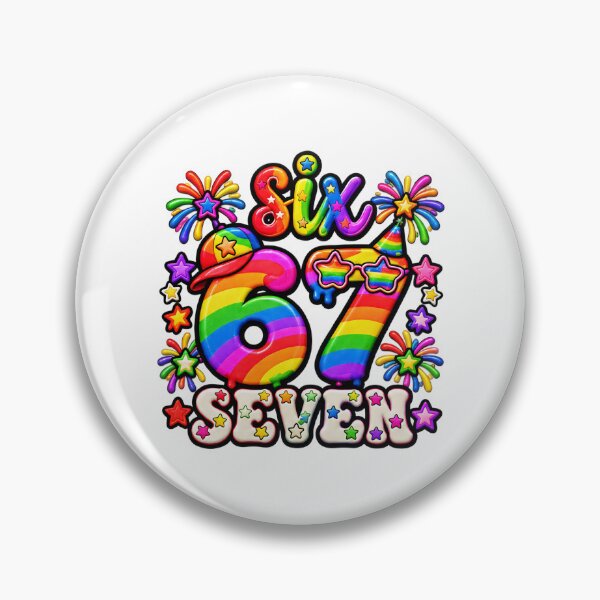 Item preview, Six Seven 67 Funny 4th of July Patriotic Flag Meme designed and sold by ArtDesignTp.