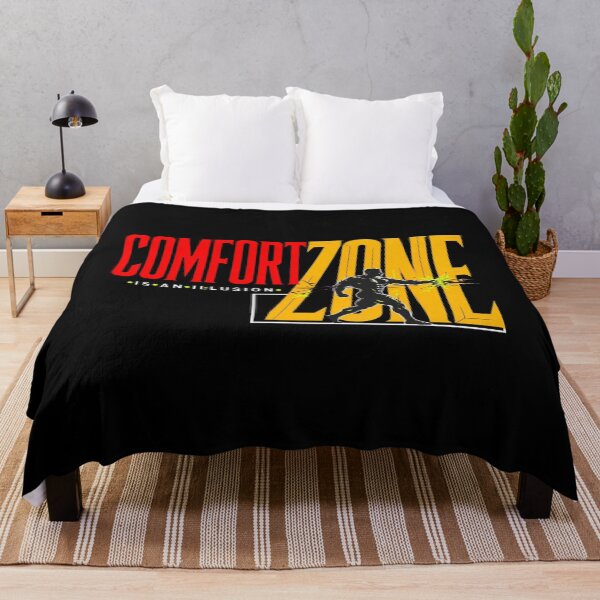 Item preview, Comfort Zone Is an Illusion – Mental Toughness Quote, Personal Growth Mindset, Push Your Limits Motivation, Discipline and Resilience, Athletic Mindset, Self Improvement Gift designed and sold by Typologystudios.