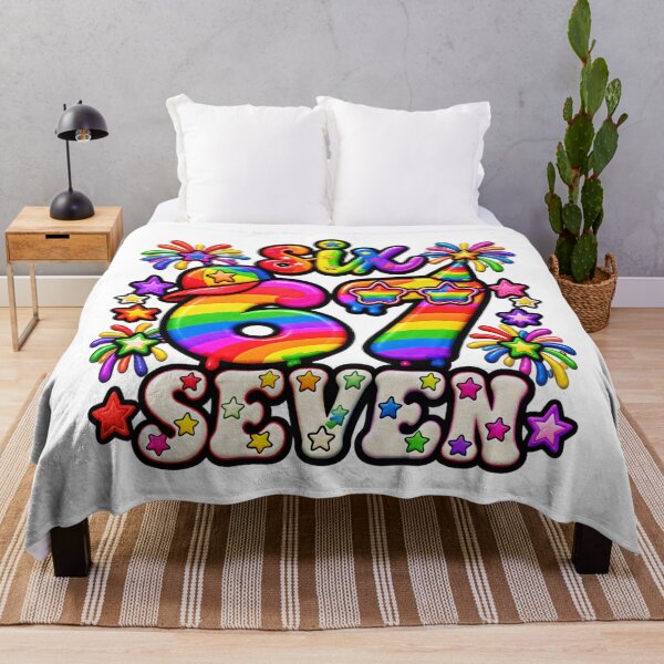 Item preview, Six Seven 67 Funny 4th of July Patriotic Flag Meme designed and sold by ArtDesignTp.