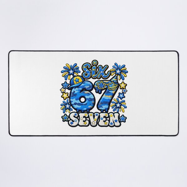 Item preview, Six Seven 67 American Flag Patriotic Meme Humor designed and sold by ArtDesignTp.