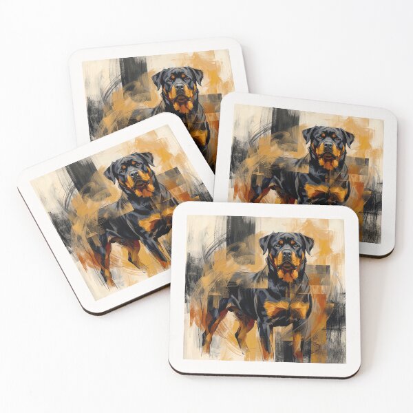 Item preview, Contemporary Canine Study Rottweiler designed and sold by Helios Be. Lavsh.
